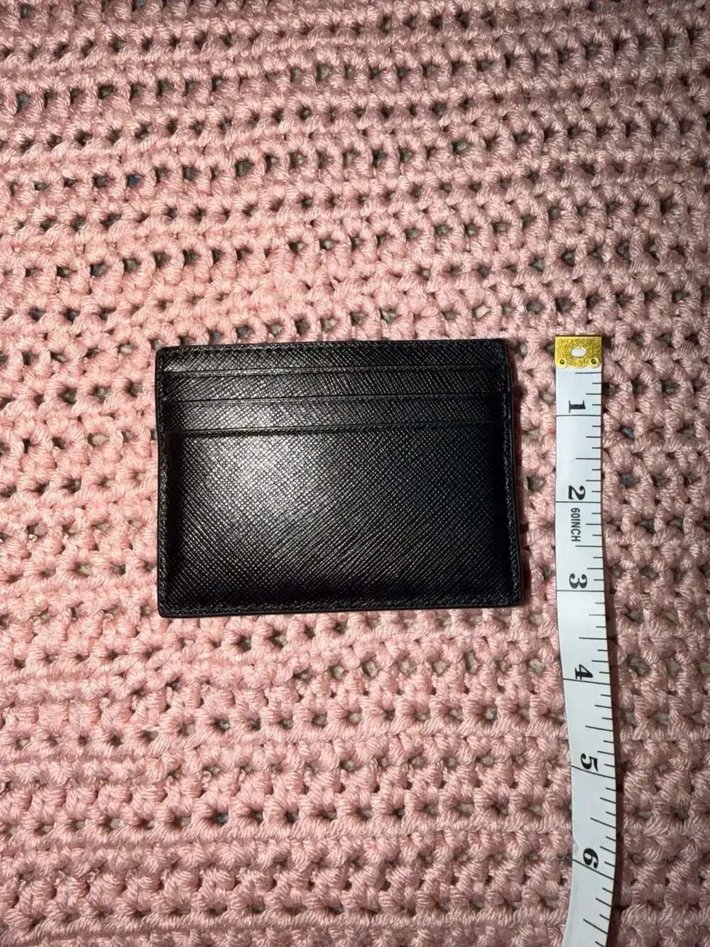 Kate Spade New York Small Slim Card Holder in Black